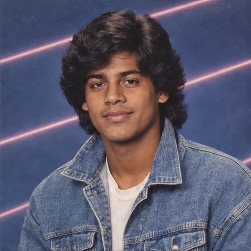 AI-created style sample: Laser yearbook