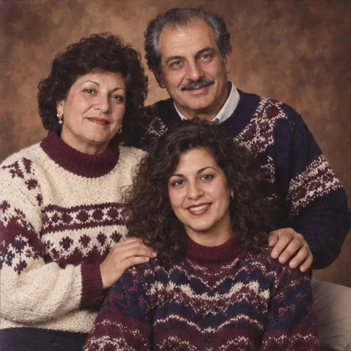 AI-created style sample: Family album
